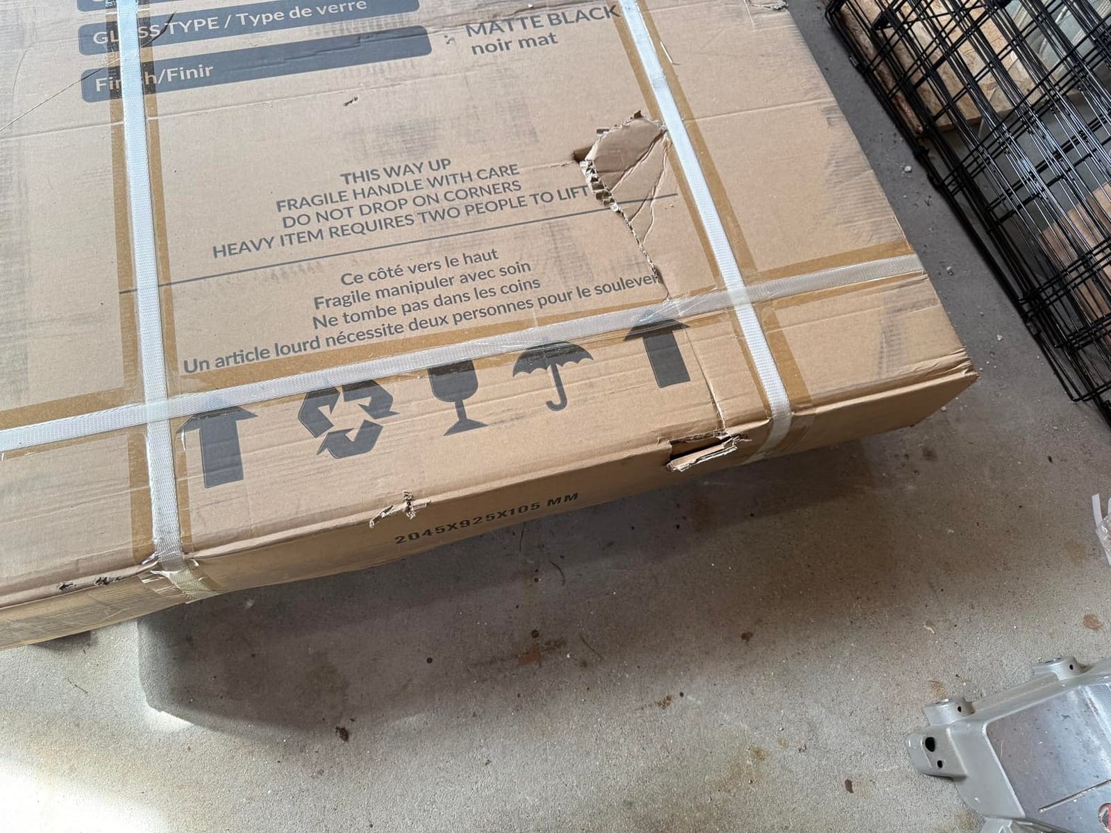 Woodbridge 57.5-60 in. W x 76 H Soft Close Frameless Shower Door, 3/8 in. (10mm) Explosion-Proof Tempered Glass, Brushed Nickel Finish, BSDC6076-B customer photo 2
