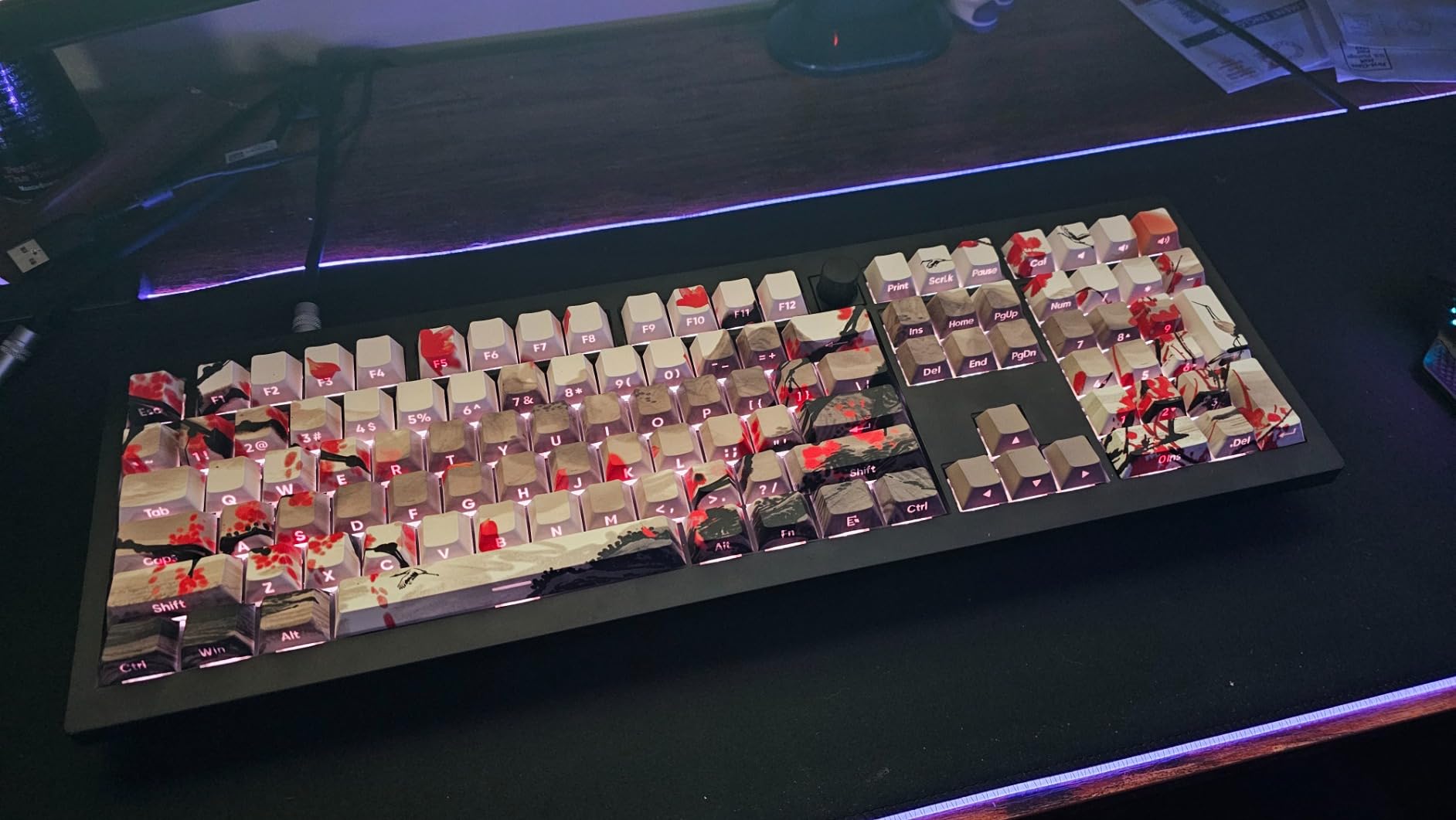 Tsungup PBT Keycaps Set-Custom Keycaps for Mechanical Keyboard Key caps customer photo 2