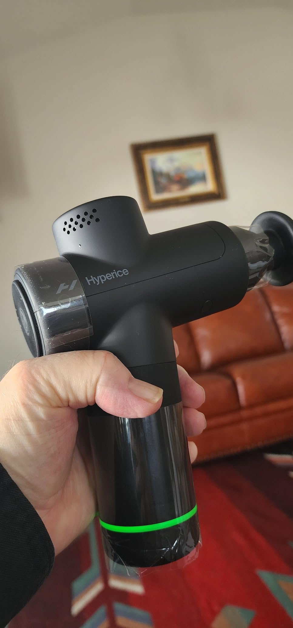 Hyperice Hypervolt Go 2 Handheld Percussion Massage Gun Deep Muscle Tissue customer photo 1