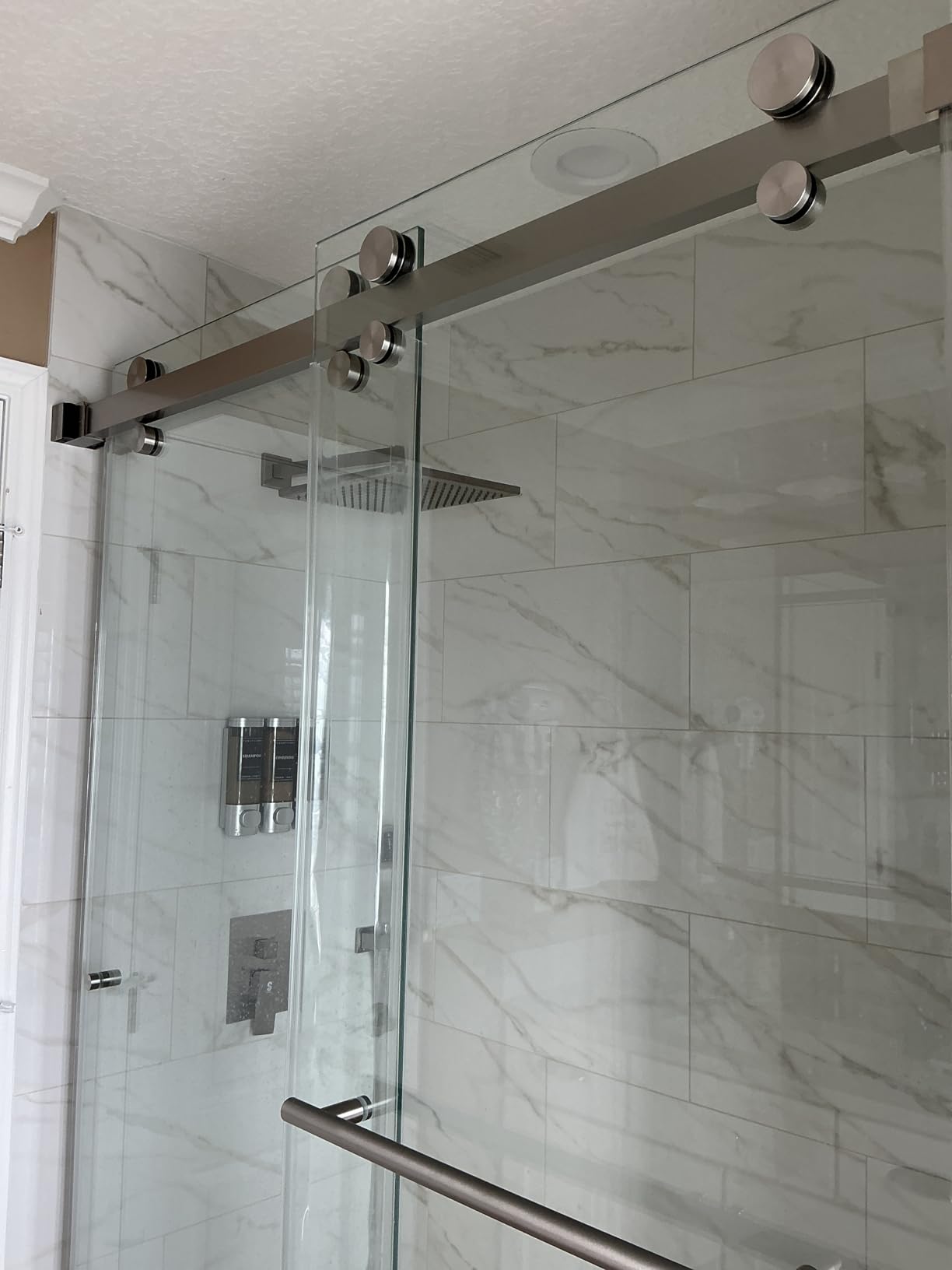 Twinglide VITRA-200 Frameless Shower Door 56.5-60