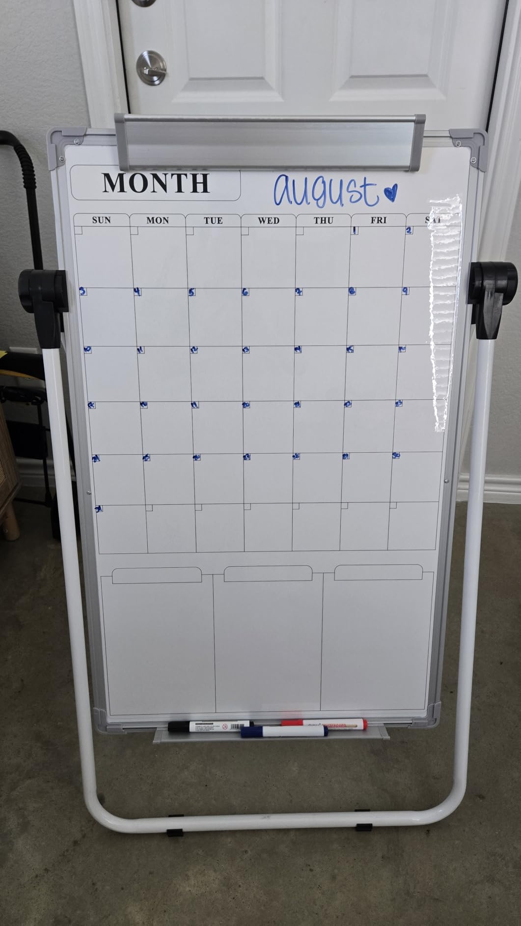 MaxGear Easel Whiteboard with Stand, 36
