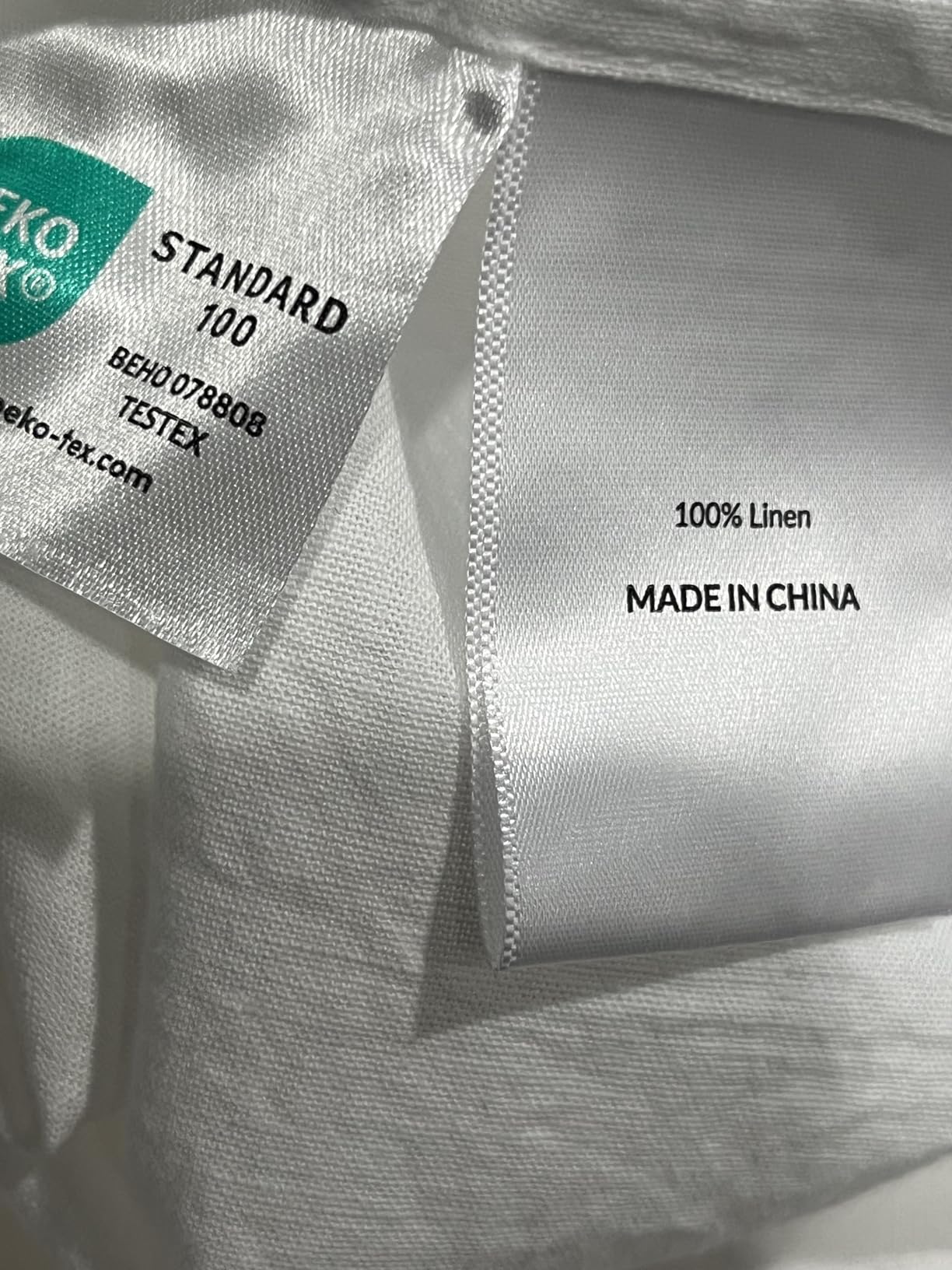 LBRO2M 100% French Pure Linen Sheet Set 4Pcs, 16