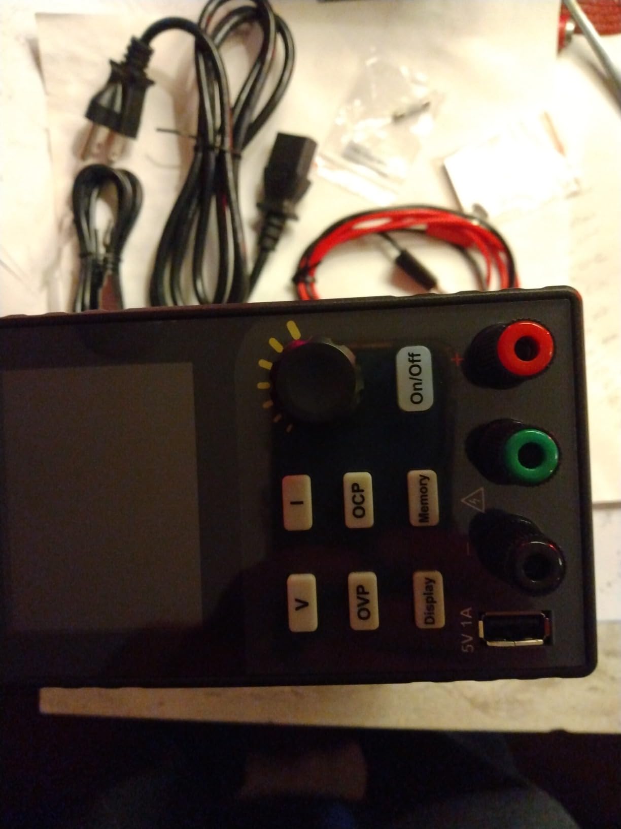 DC Power Supply 60V 10A Variable Power Supply 110V Input Voltage IPS Screen | High Resolution 4-Digits with Multiple Protection customer photo 2