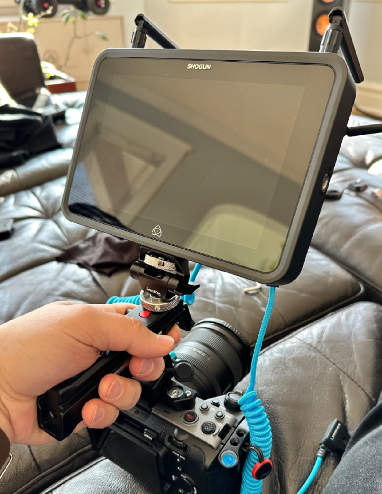 Atomos Shogun 7-inch HDR Monitor-Recorder 6K Raw | 6K Raw, ProRes RAW up to 6K30p, Publish directly from cloud with 4K H.265 customer photo 1