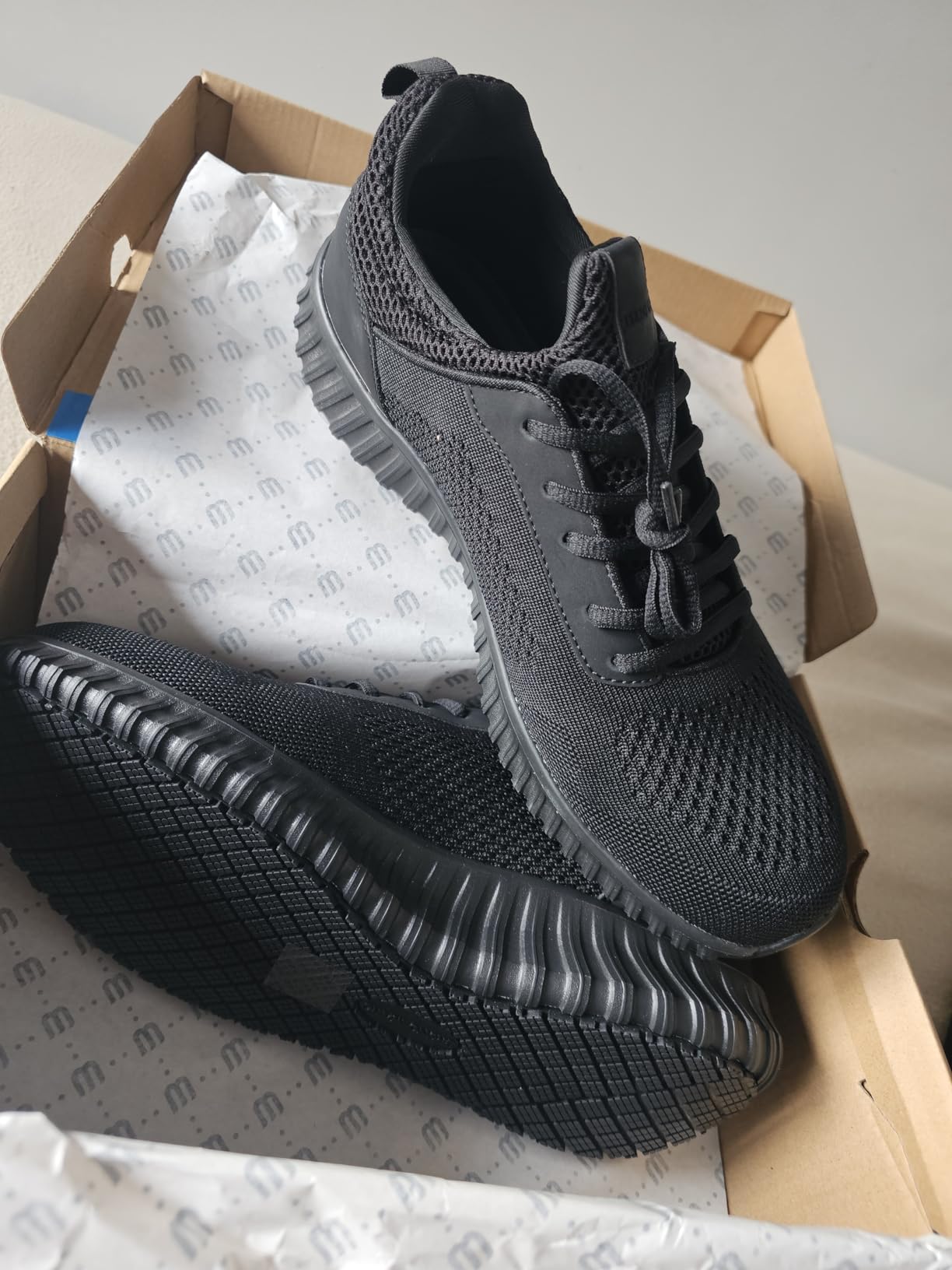 Bruno Marc Men's Non Slip Work Shoes | Walking Slip Resistance Food Service Chef Kitchen Restaurant Sneakers Comfortable Lightweight customer photo 2