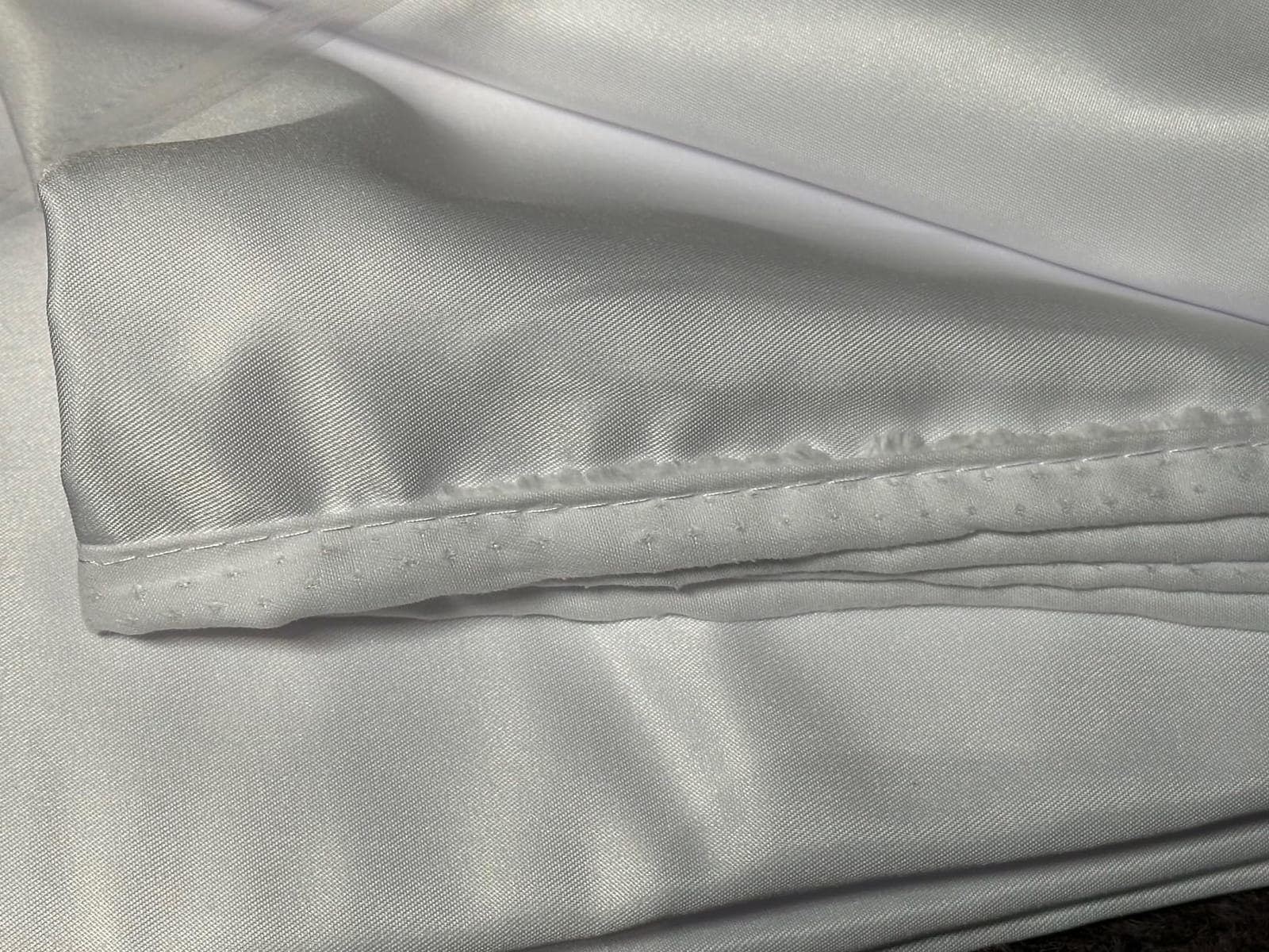 10 x 20 ft White Backdrop Background White Screen for Photography Video Recording Picture Shooting high Density Polyester Fabric Pure Recording Parties Curtain customer photo 2