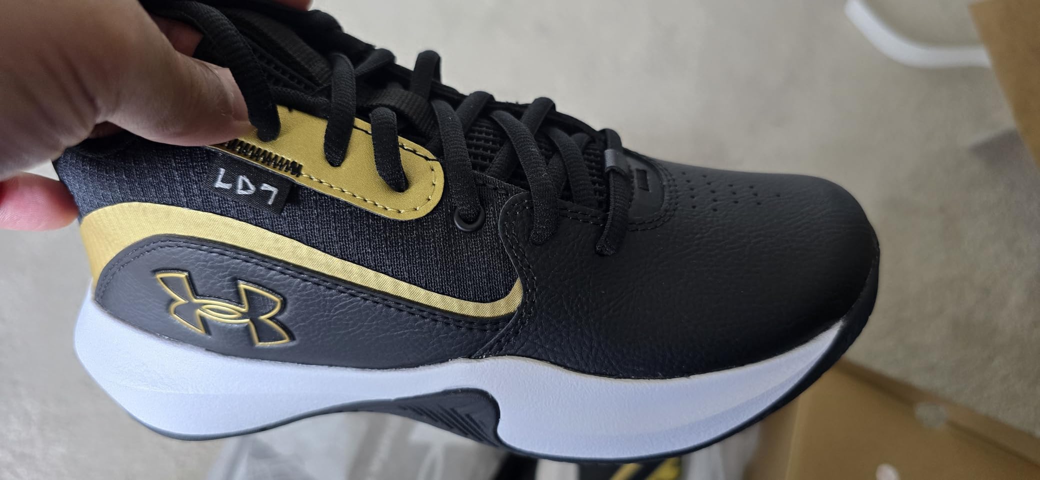 Under Armour Kids' Grade School Lockdown 7 customer photo 2