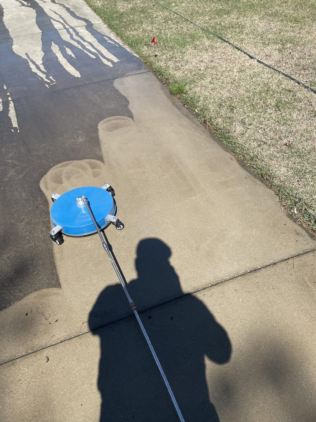 LidoDola 14'' Pressure Washer Surface Cleaner, Power Washer Accessory customer photo 1