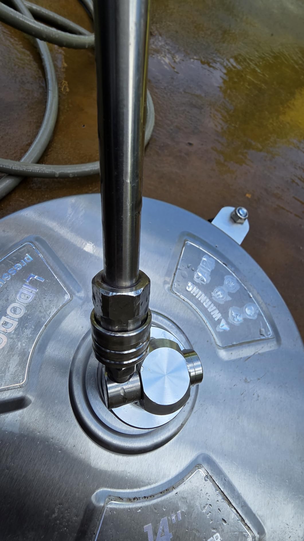 LidoDola 14'' Pressure Washer Surface Cleaner, Power Washer Accessory customer photo 2