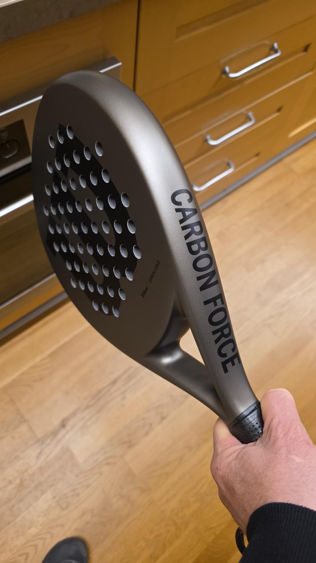 Wilson Carbon Force Padel Rackets customer photo 1