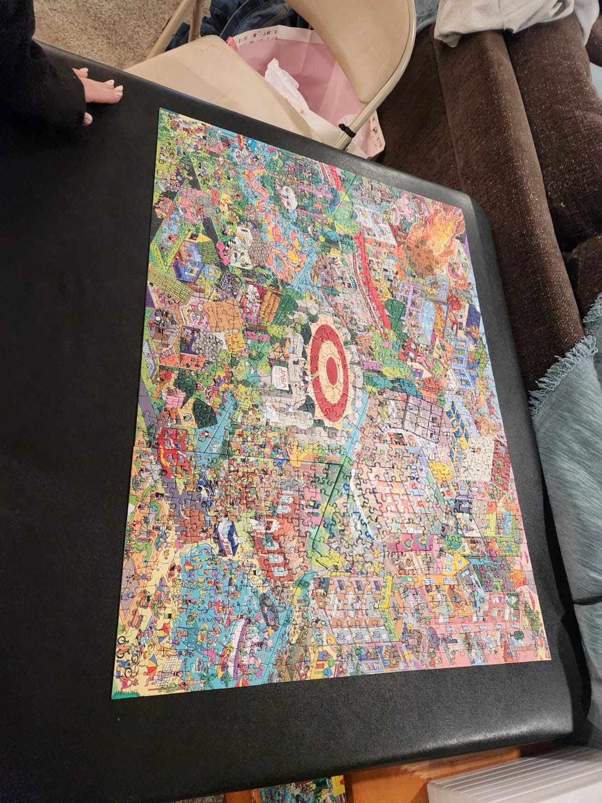 Big Rock City - 1000-Piece Puzzle by The Magic Puzzle Company - Series 4 customer photo 2