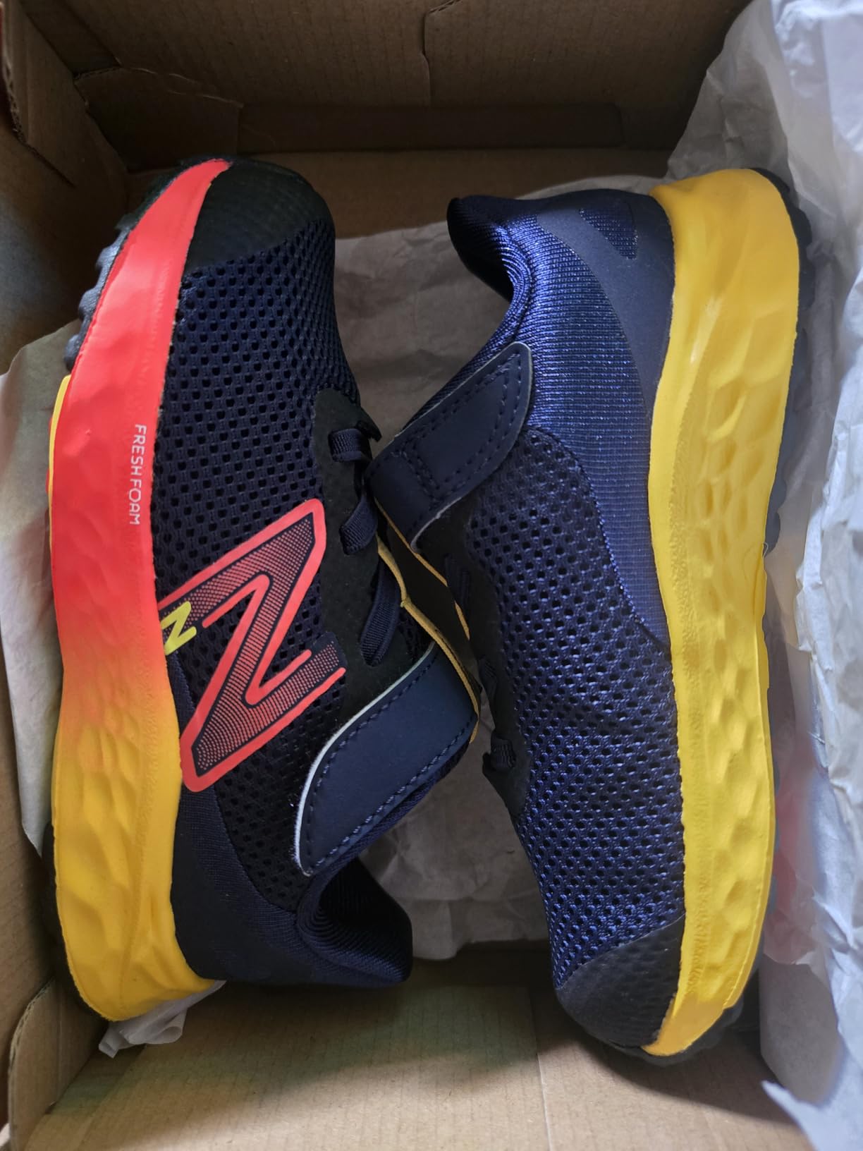 Kids Fresh Foam Arishi V4 Running Shoe (Little Kid) customer photo 2