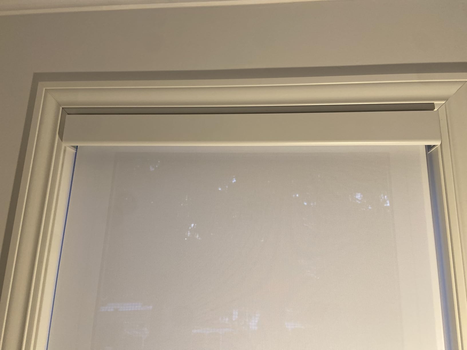 Persilux Free-Stop Cordless Solar Shades for Windows Shades Light Filtering Roller Shades (White, 20