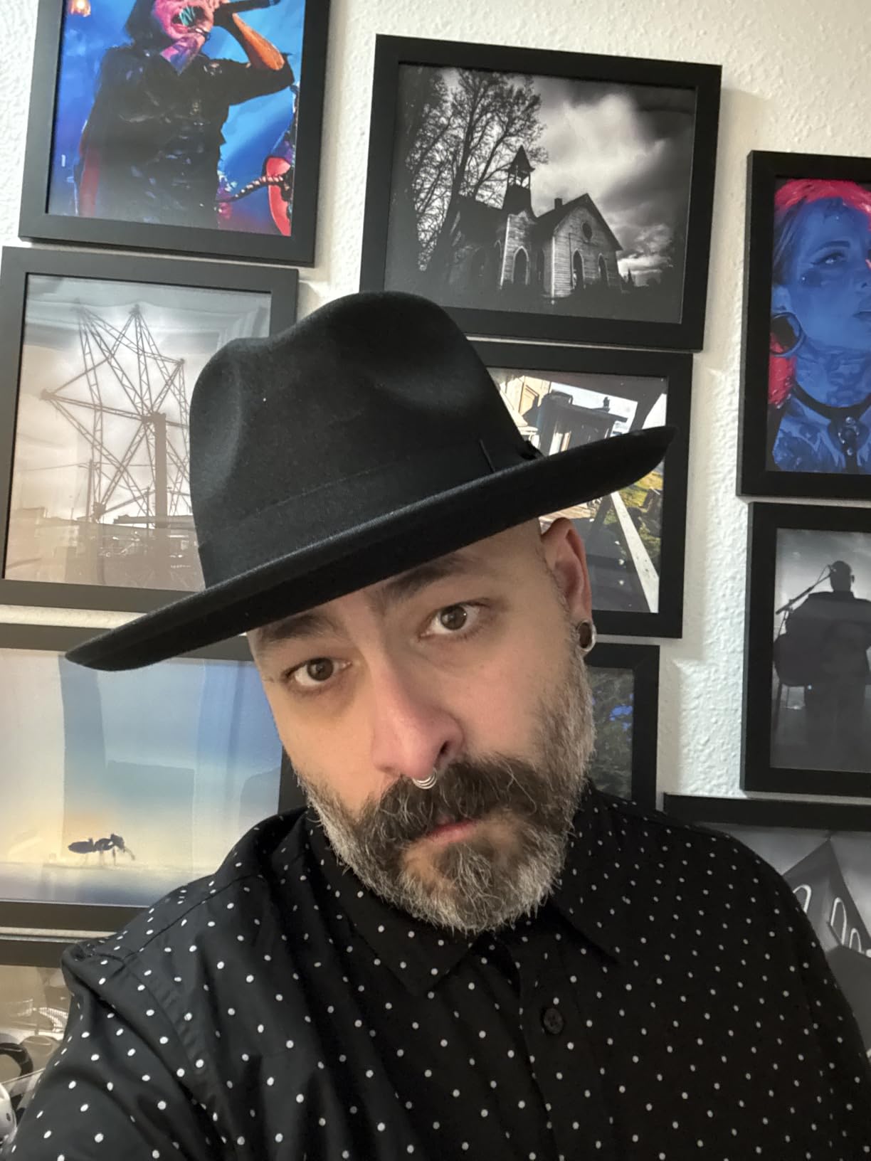 Fedora Hats for Men & Women Wide Brim Felt Hat Dress Panama Trilby Hats customer photo 1