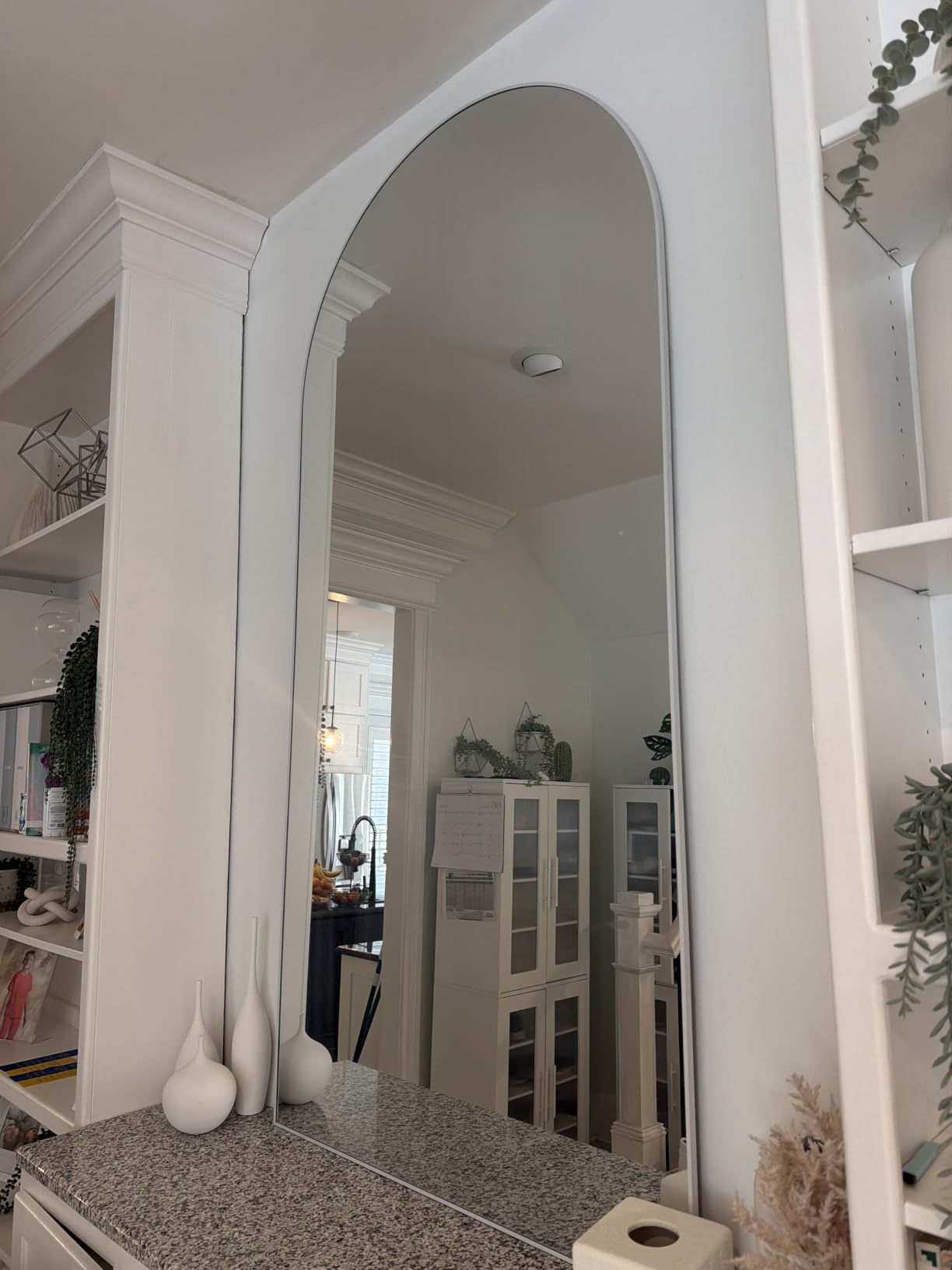 Dewfig Arched Full Length Mirror, 76