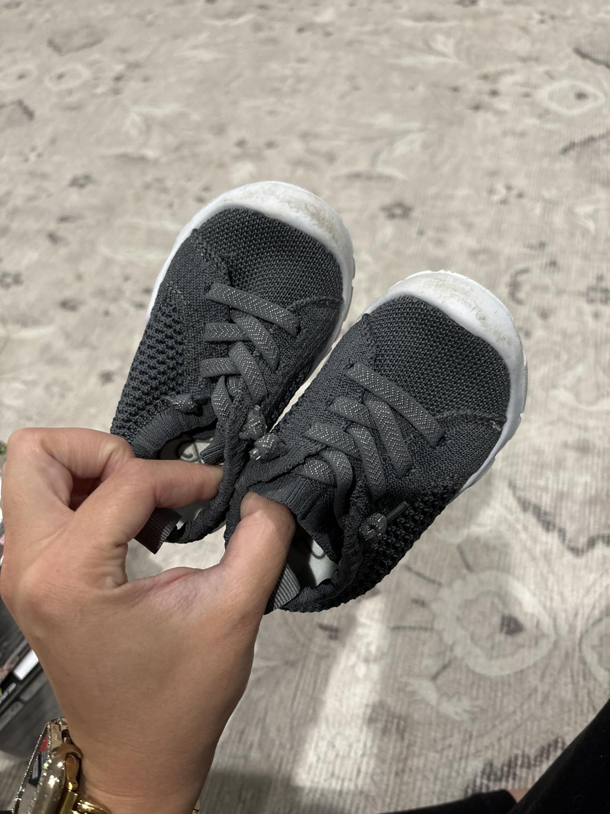 LeIsfIt Toddler Shoes Boys Girls Wide Toe Box Breathable Slip-On Sneakers customer photo 1