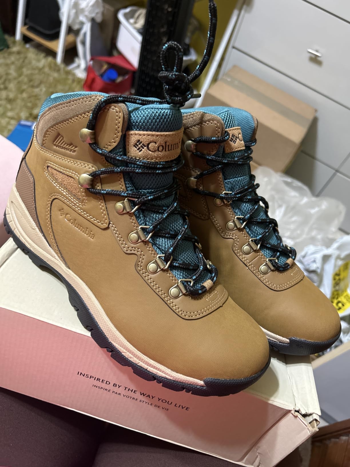 Columbia Women's Newton Ridge Plus Waterproof Hiking Boots customer photo 2