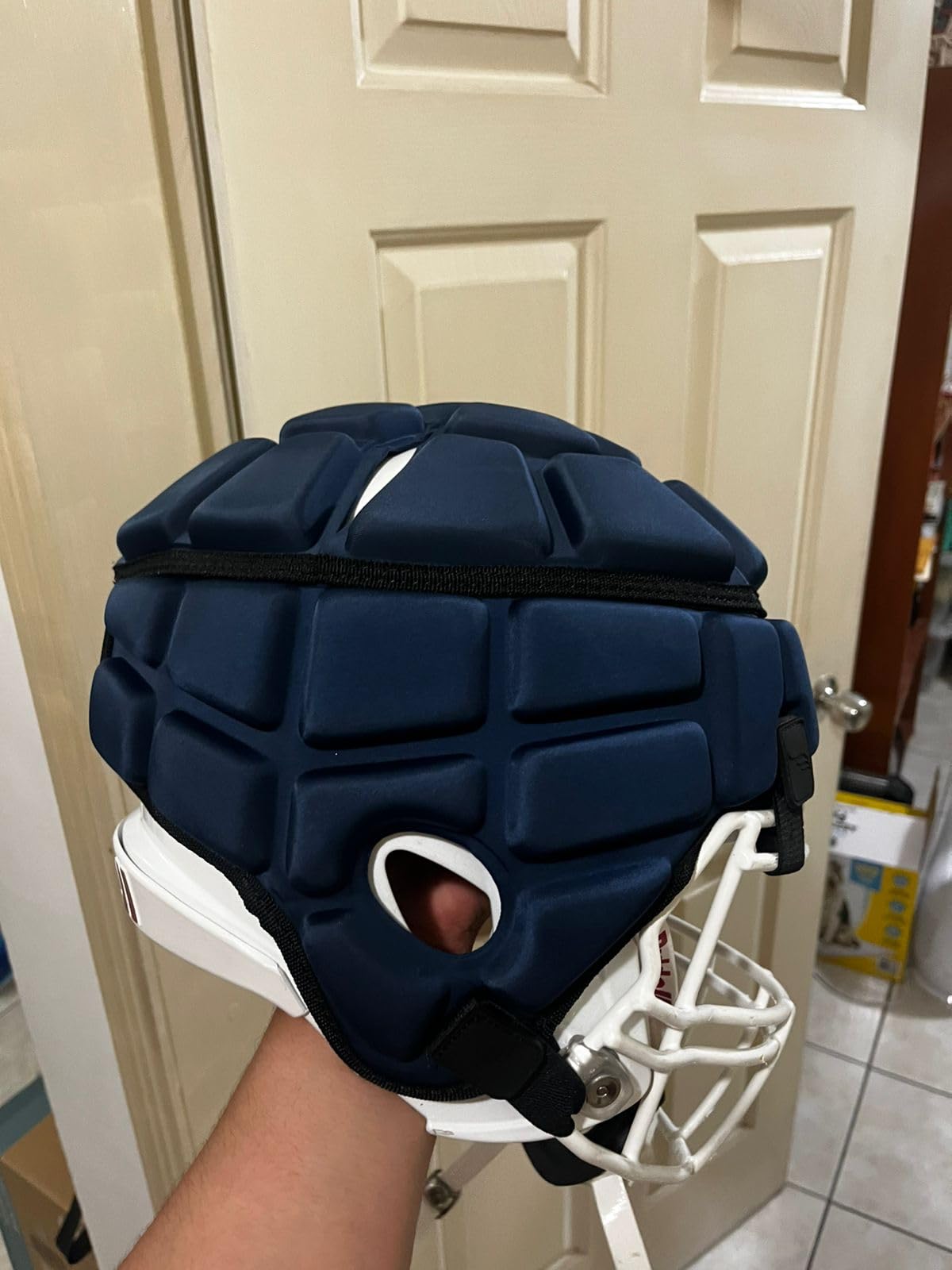 Guardian Cap - Soft-Shell Helmet Cover for Football and Lacrosse - Reduces Impact and Protects Helmets - One Size Fits All customer photo 1