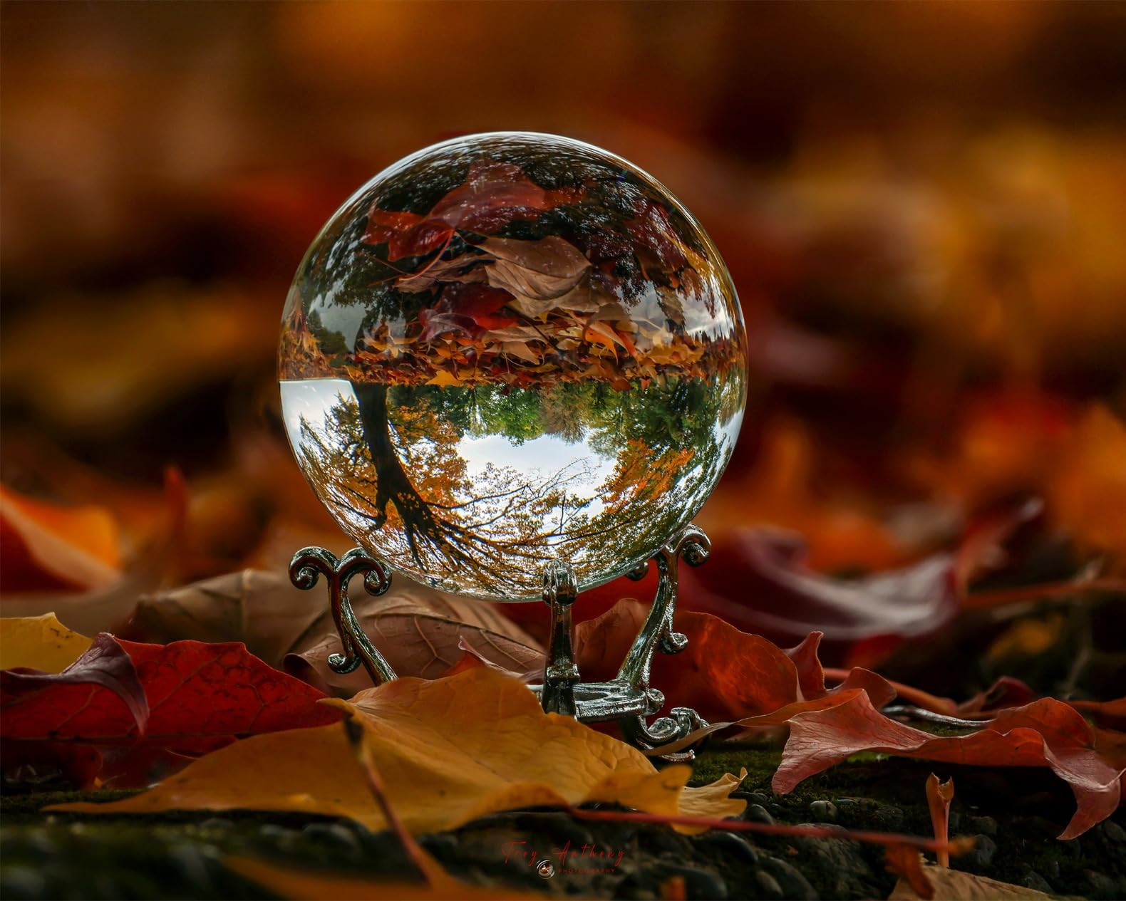 Crystal Globe World Globe Decor, 2.3