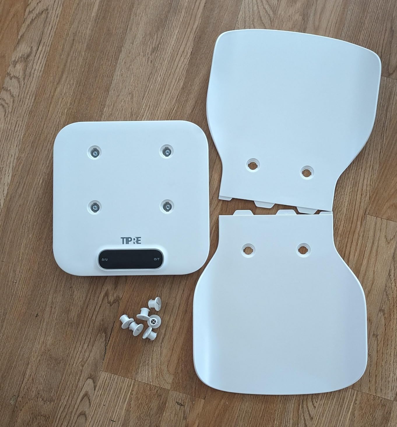 TIPRE Baby Weight Scale, Infant Scale with Detachable Tray, Pet Scale for Cat Dog, Multiple Weighing Scale for Toddler, Children, Pet and Adult Auto-Rotation LED Screen, Up to 400lb/180kg customer photo 2