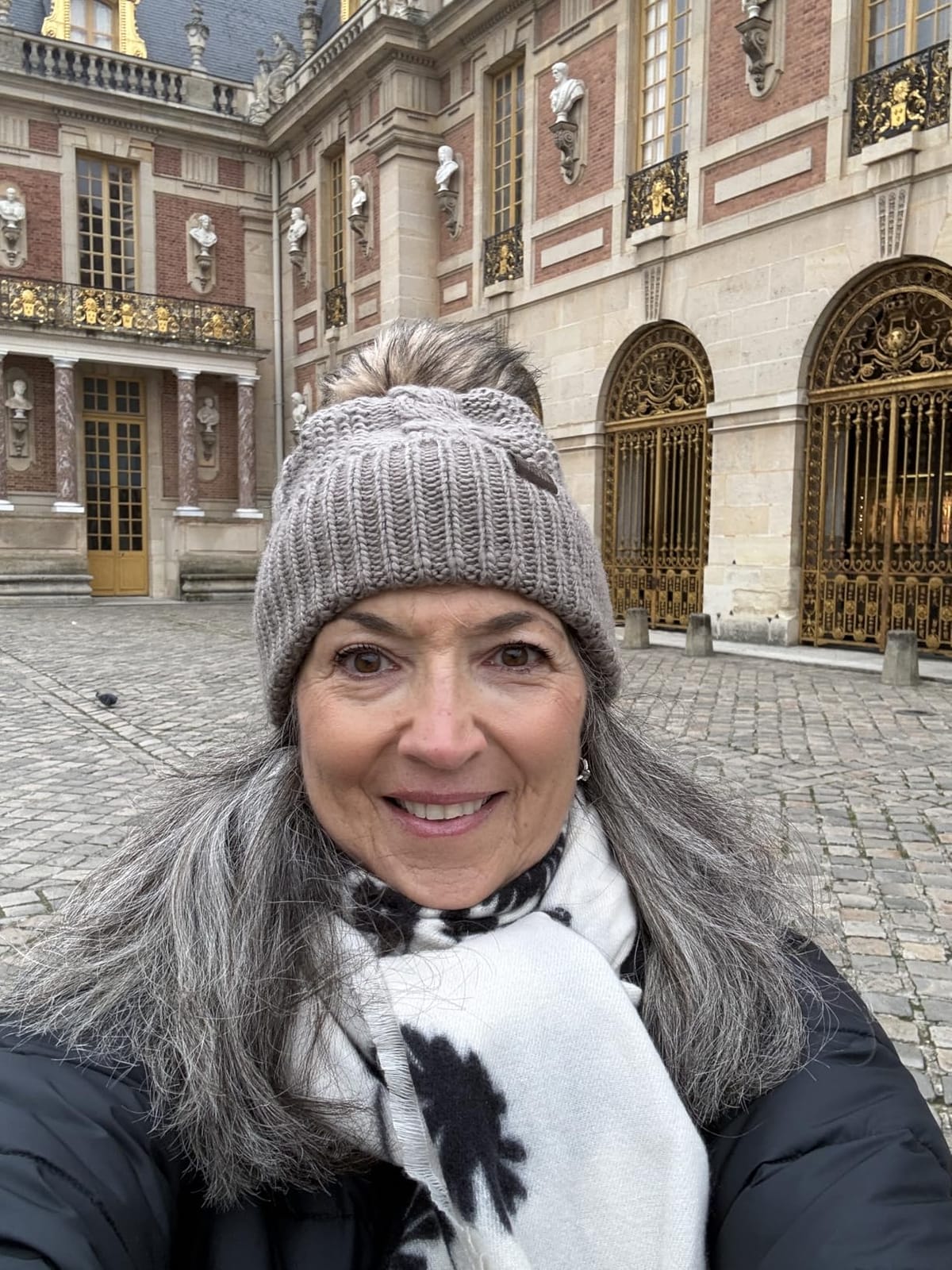 THE NORTH FACE Women's Oh Mega Fur Pom Beanie | Deep Fit Cuffed Winter Hat With Oversized Faux-fur Pom & Cable Detailing customer photo 1