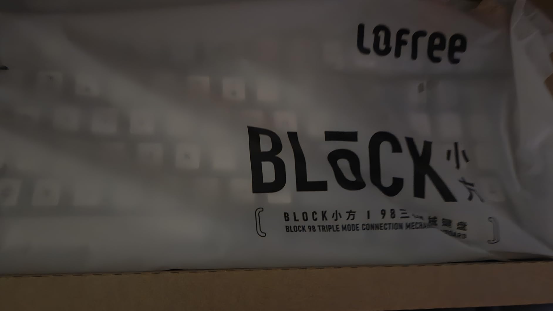 Lofree Block Wireless Mechanical Keyboard, 98 Keys Rechargeable Hot-swappable Keyboards with 3 Types Connection for Windows, Mac OS/Rero knobs for Volume Control, Mode Shift customer photo 2