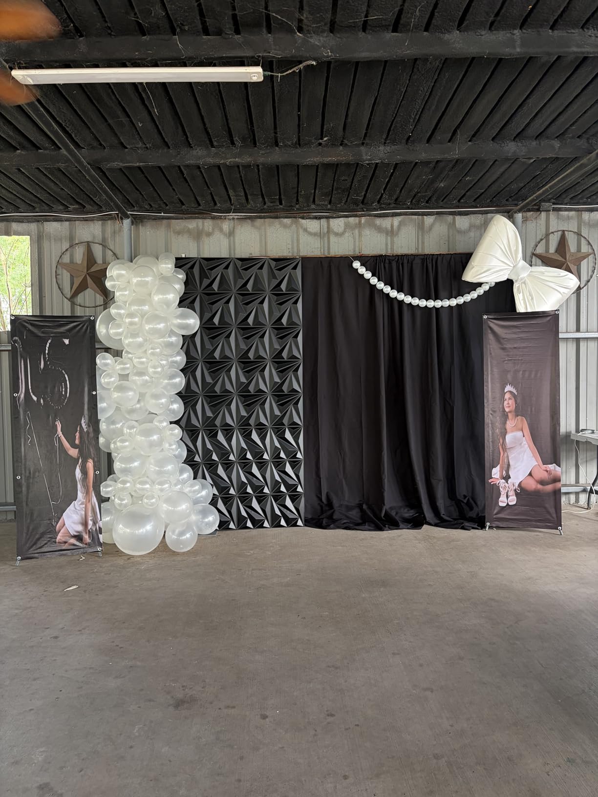 Heavy Duty Backdrop Stand 10x10ft, Pipe and Drape Background Stand Adjustable customer photo 2