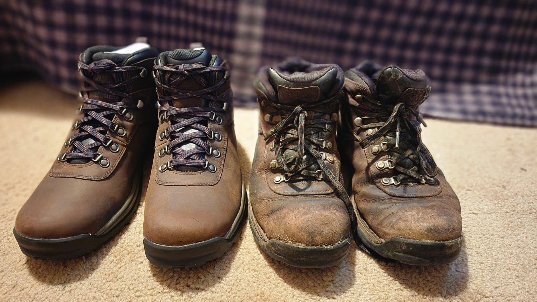 Timberland Men's Flume Mid Waterproof Hiking Boot customer photo 2