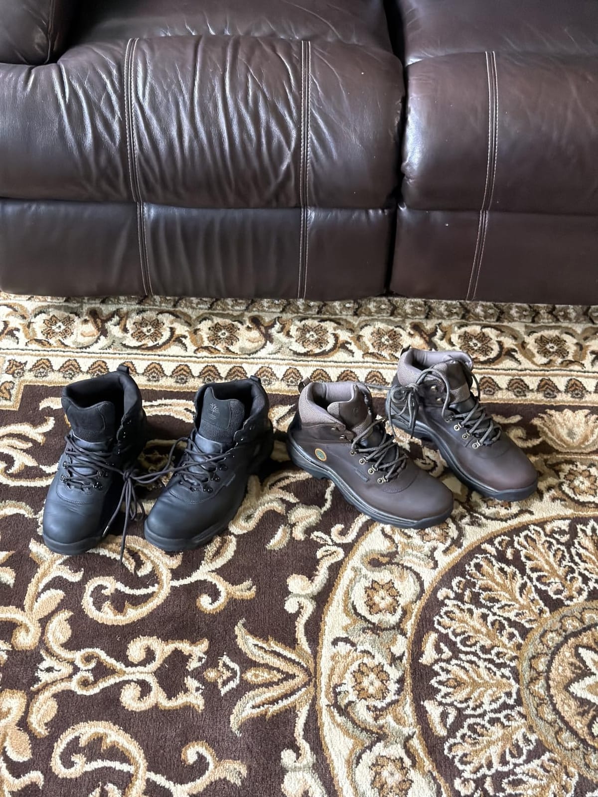Timberland Men's White Ledge Mid Waterproof Hiking Boots customer photo 2