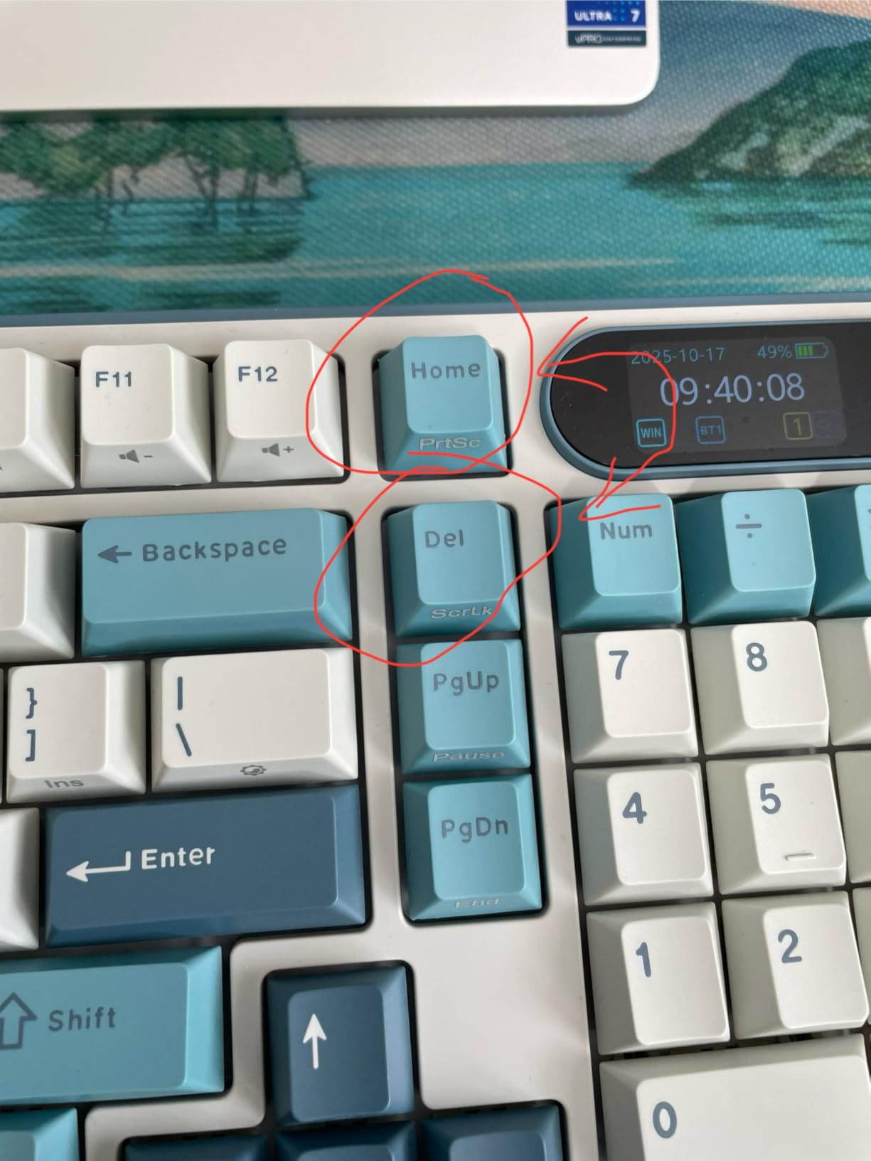 RK ROYAL KLUDGE S98 Wireless Mechanical Keyboard w/Smart Display & Knob | 96% Top Mount RGB Gaming Keyboard BT/2.4G/USB-C, 5-Layer Noise Dampening, Creamy Sound Pre-lubed Switch, Hot Swap, 98 Keys customer photo 1