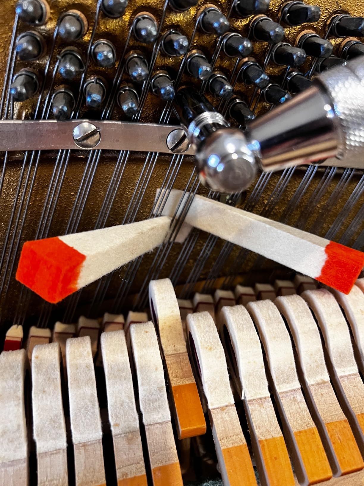 Professional Piano Tuning Kit Piano Tuning Hammer and Mute kit Piano tuning Kit 12 pieces customer photo 2