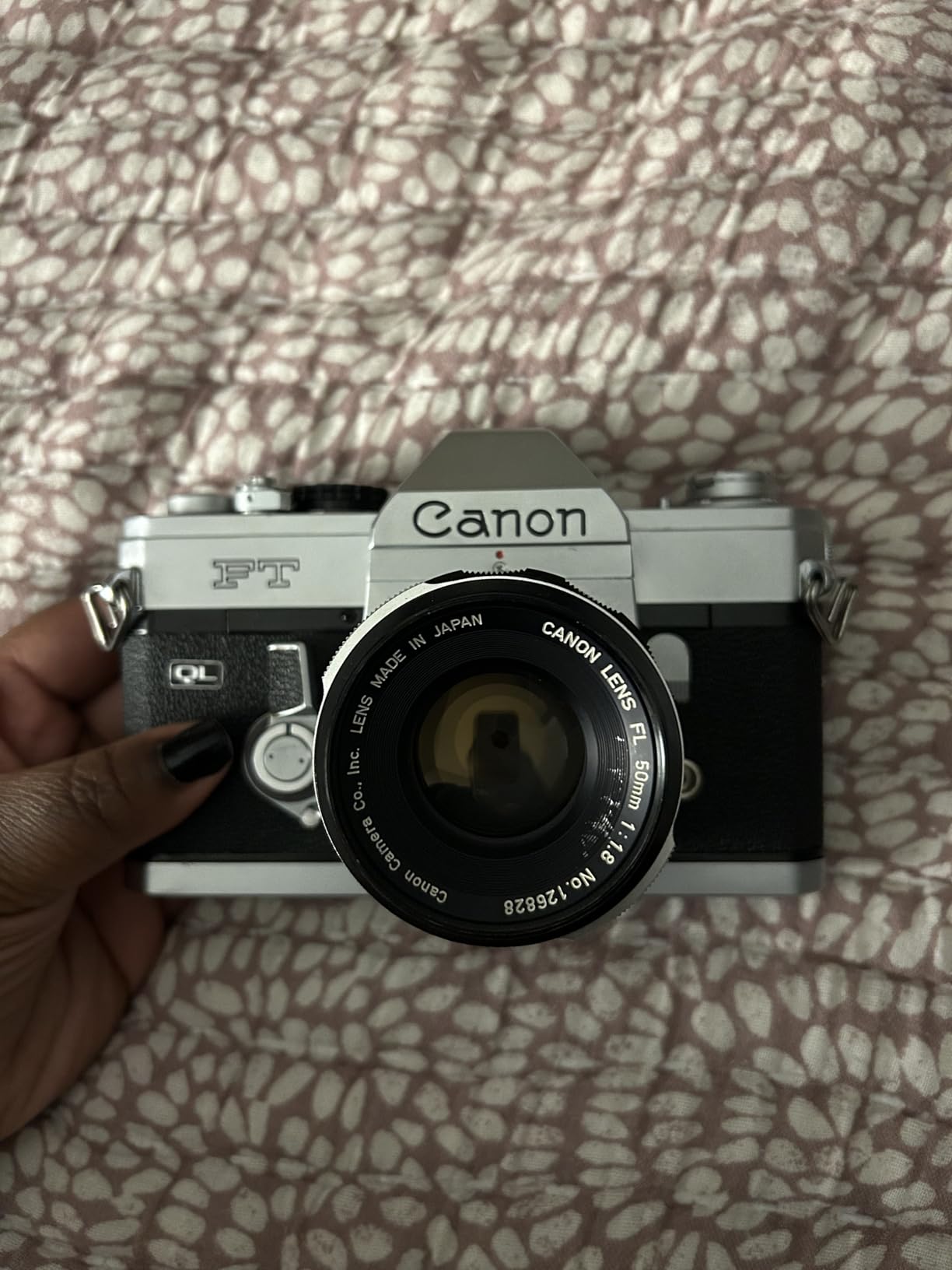 Canon FT-QL 35mm SLR Film Camera with a Canon 50mm FL Lens (Renewed) customer photo 1