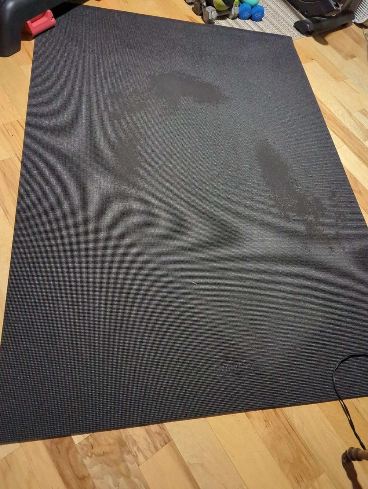 GymCope Extra Large Exercise Mat 10'x6'/9'x6'/8'x6'/7'x5'/6'x4' (8mm) customer photo 2