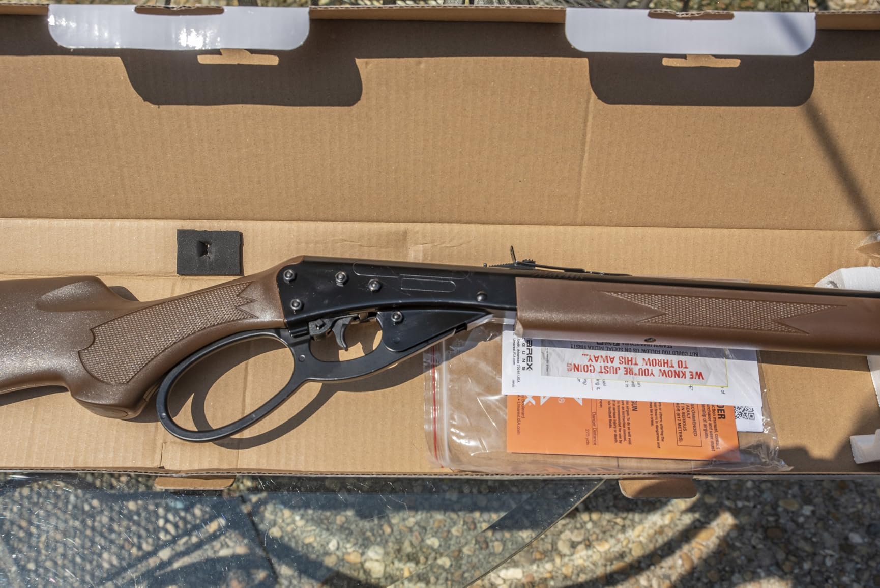 Umarex Marlin Lever Action Rifle .177 Caliber BB Gun Air Rifle customer photo 2