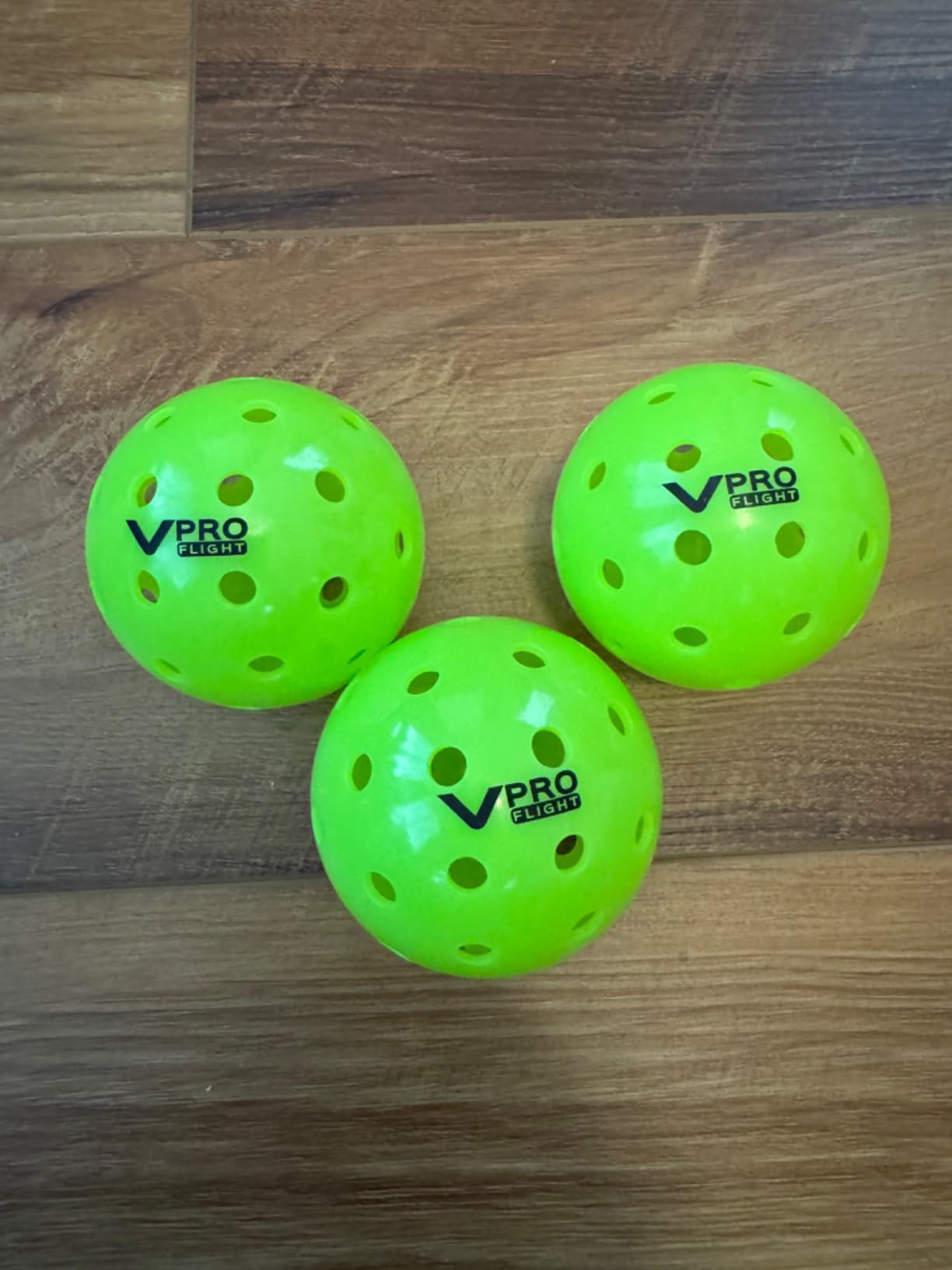 Vulcan VPRO Flight Outdoor Pickleball - Official Ball of the PPA Tour & MLP - Hi-Vis Yellow customer photo 2