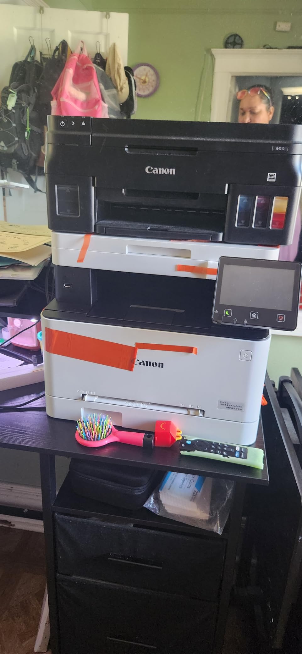 Canon Color imageCLASS MF652Cw - Wireless Laser Printer, Multifunction with Scanner, Copier, Mobile Ready, 3 Year Limited Warranty, 22 PPM Color customer photo 1