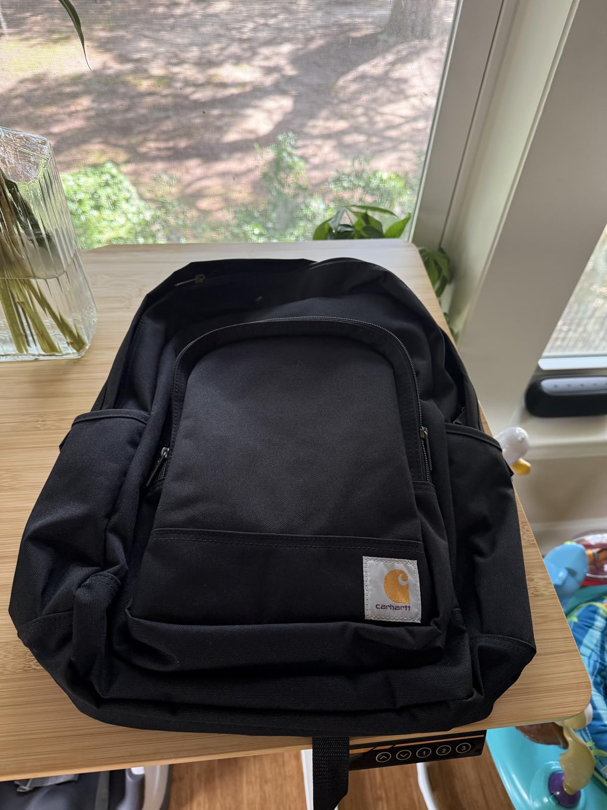 Carhartt Classic 25L Backpack Black | Classic Laptop, Durable Water-Resistant Pack with 16 Laptop Sleeve and Multiple Organizational Compartments customer photo 2
