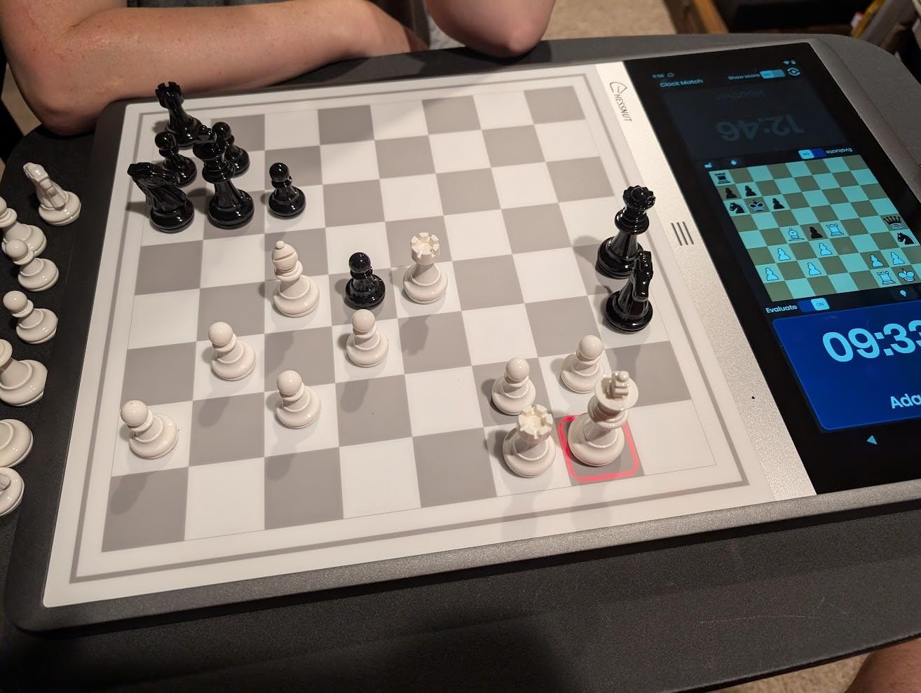 Chessnut Evo AI Chess Computer - Built-in Maia Engine, Customizable Chess Bot, Full Piece Recognition, LED Lights - Play Online on Major Chess Platforms - Smart Electronic Chessboard customer photo 2