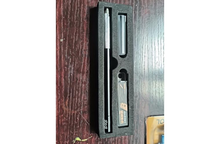 stedi Craft Hobby Knife Kit, All Metal Precision Craft Knife with 20PCS Blades for Gundam, Scale Military Model, 3D Resin Parts customer photo 1