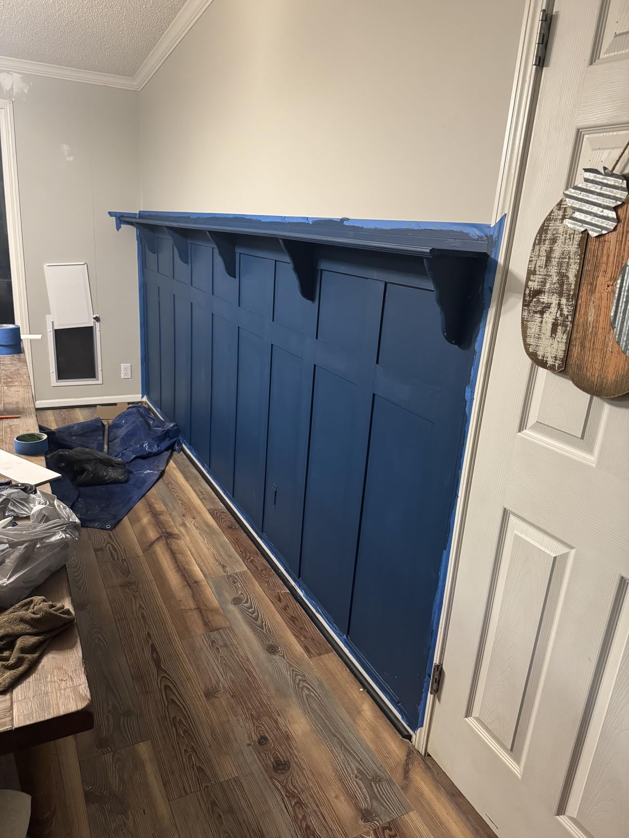 Real Wood Board and Batten Wainscoting Kit, Easy Installation, Real American Hardwood, The Millwork Outlet customer photo 1