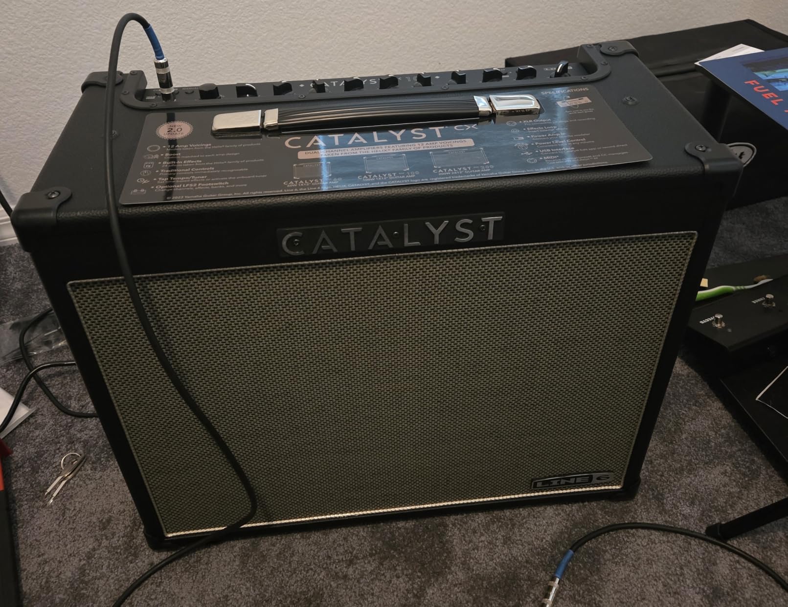Catalyst CX 100 Combo Amp 1x12in 100 Watts customer photo 1