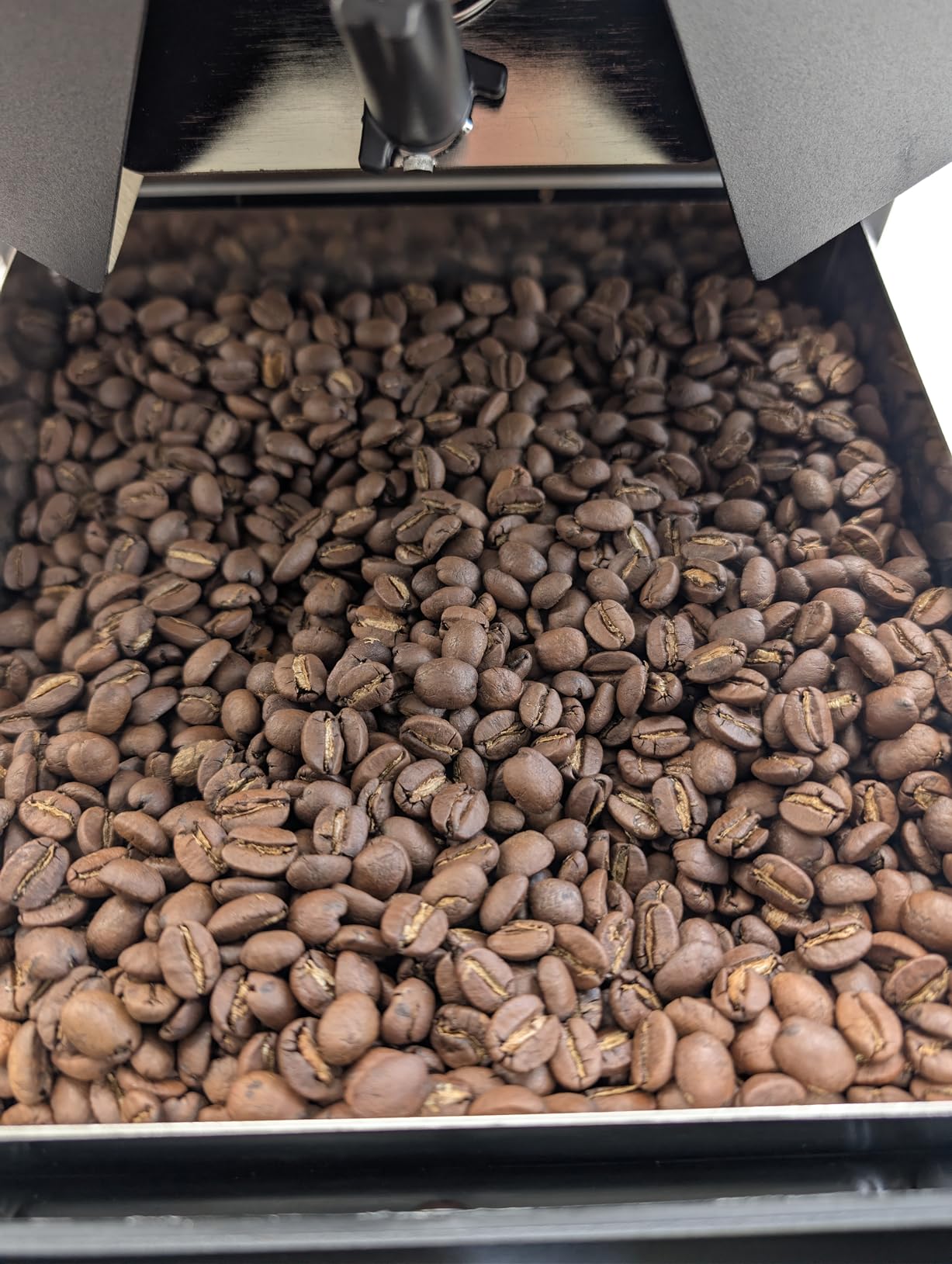 500g Automatic Coffee Roaster Machine for Home Use with Smoke Filter, Smoke Pipes and Chaff Collector customer photo 1