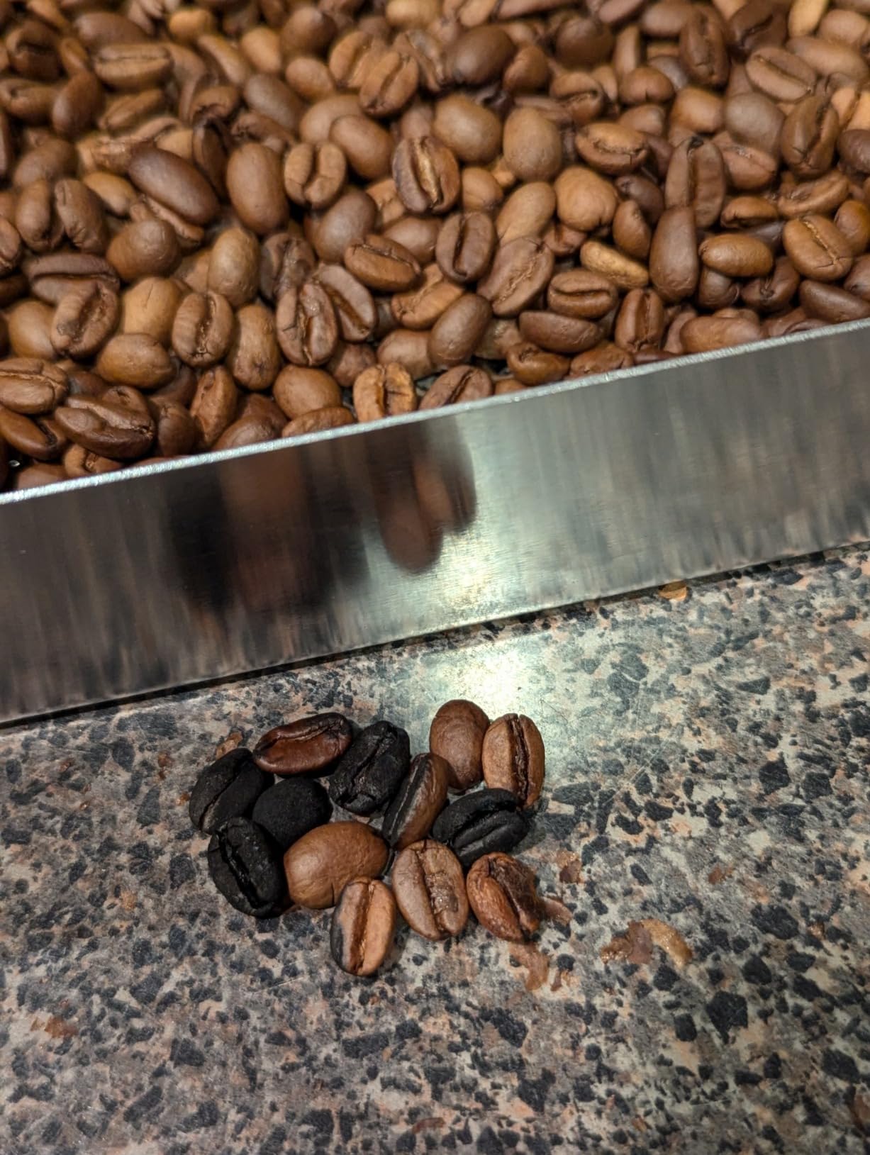 500g Automatic Coffee Roaster Machine for Home Use with Smoke Filter, Smoke Pipes and Chaff Collector customer photo 2