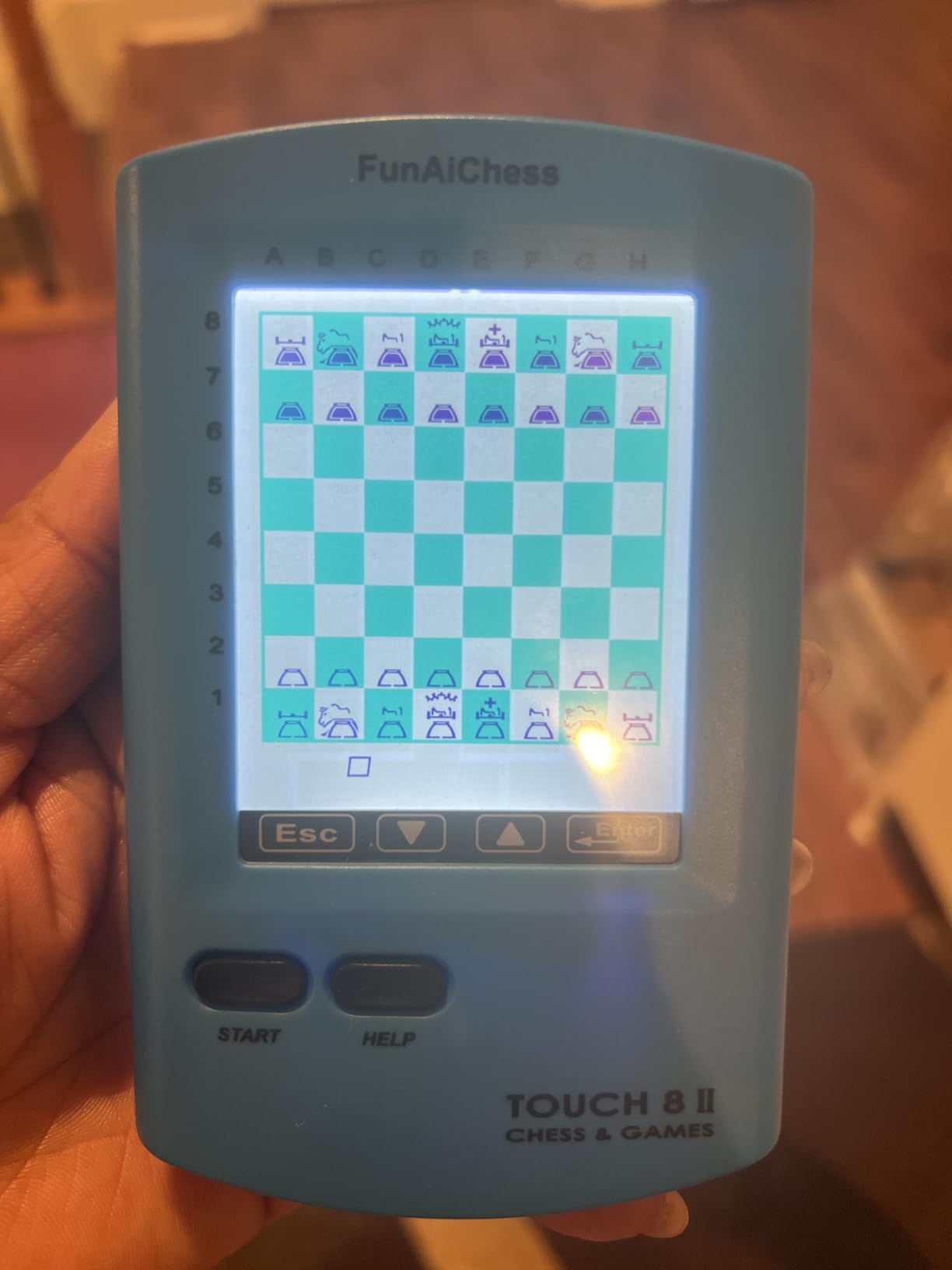 Handheld Electronic Chess Board 8 in 1 Touch Chess Computer Game Portable Electronic Chess Set customer photo 1