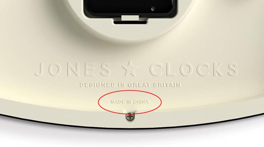 JONES CLOCKS Movie Wall Clock | Rectangular Retro Clock | 10