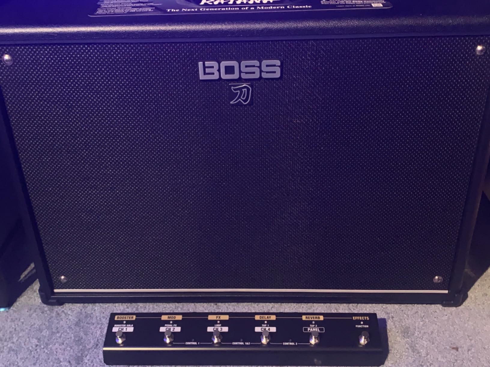 BOSS Katana-100/212 Gen 3 Guitar Amplifier, Two Custom 12 Inch Speakers customer photo 2