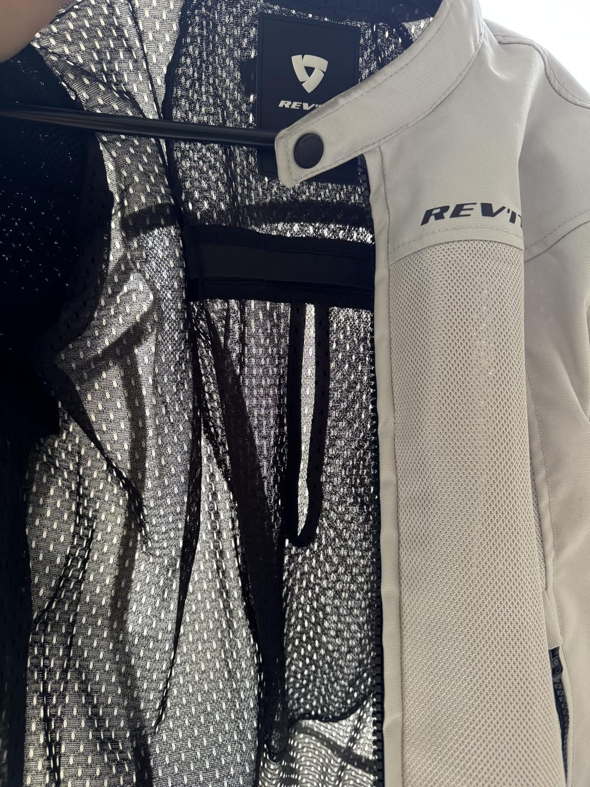 REV'IT! Men's Eclipse 2 Mesh Motorcycle Jacket (Silver - X-Large) customer photo 2