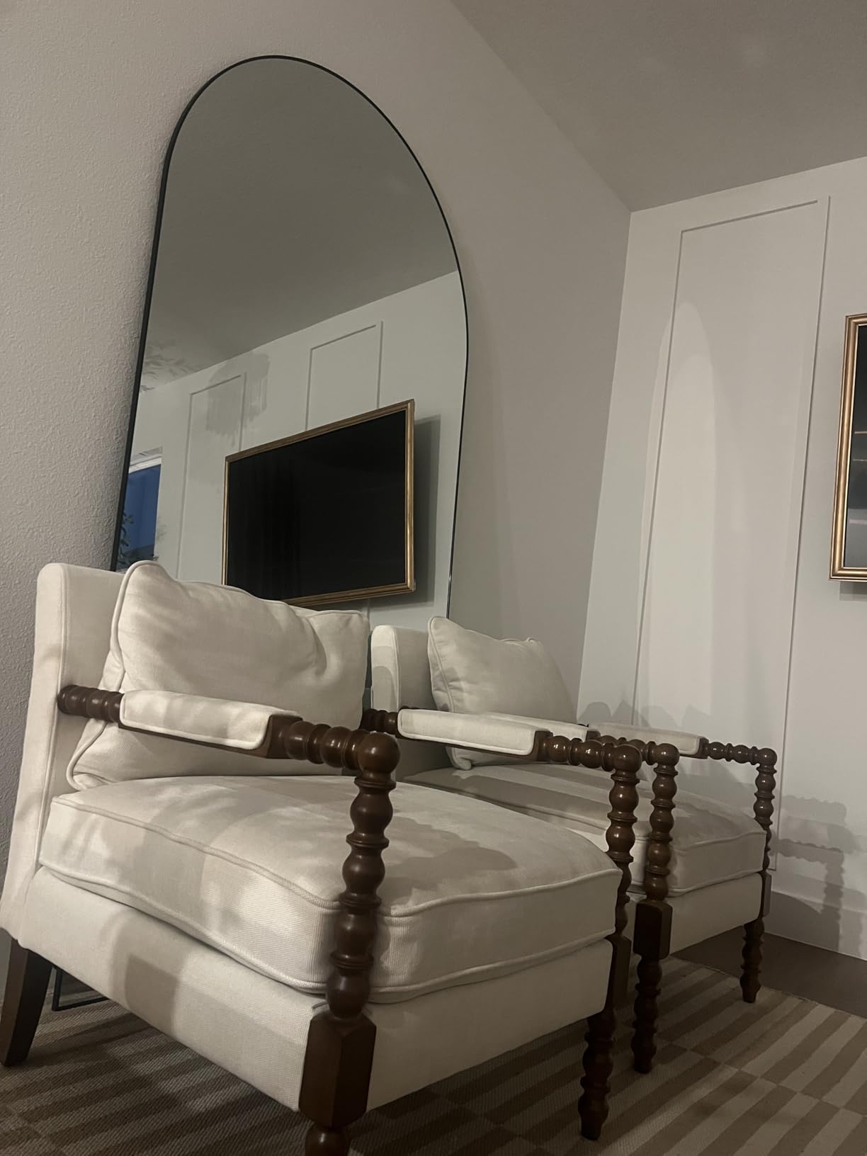 Antok Oversized Full Length Mirror with Stand, 81