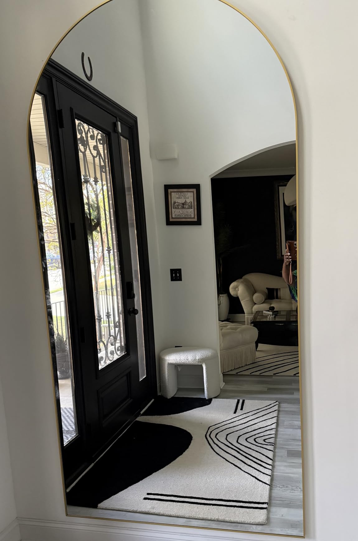 Antok Oversized Full Length Mirror with Stand, 81