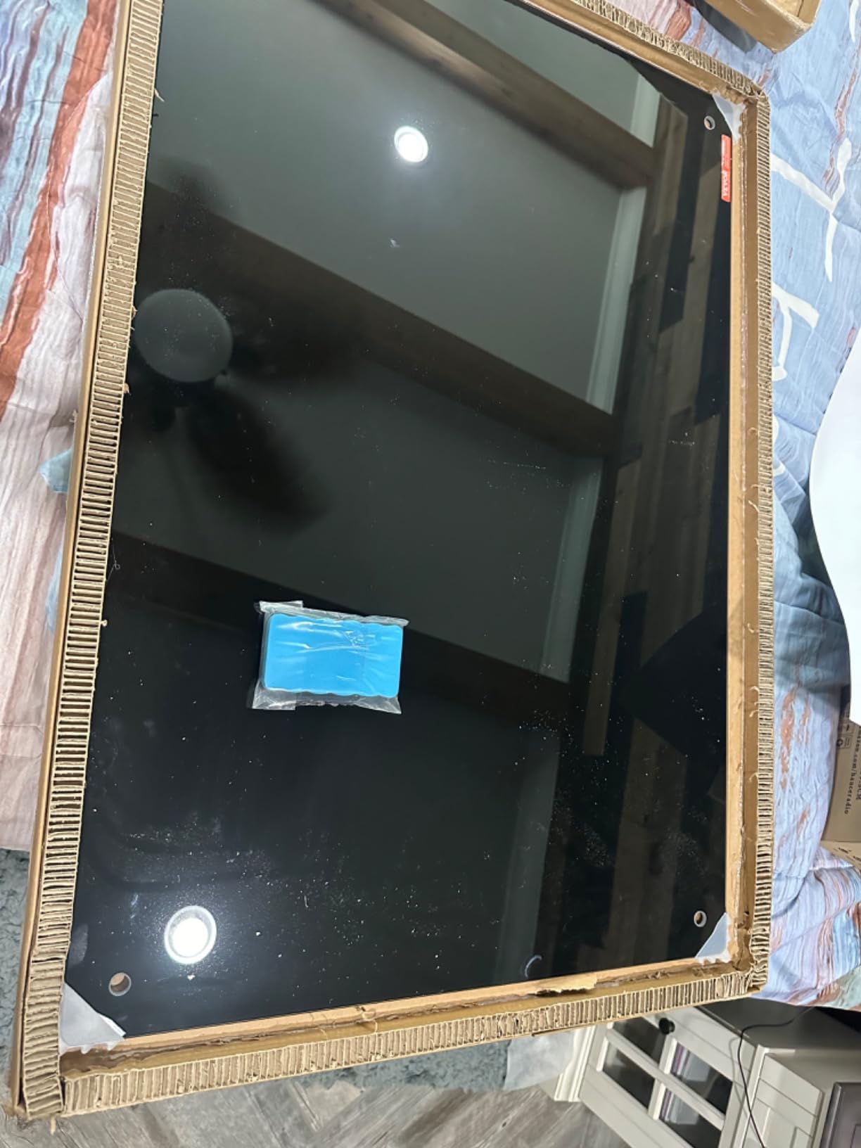 VEVOR Magnetic Glass Whiteboard, Dry Erase Board 36